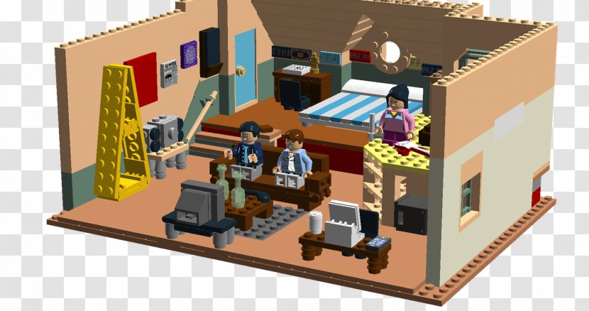 Lego Ideas Home Carly Shay Television Show Bedroom - House Transparent PNG