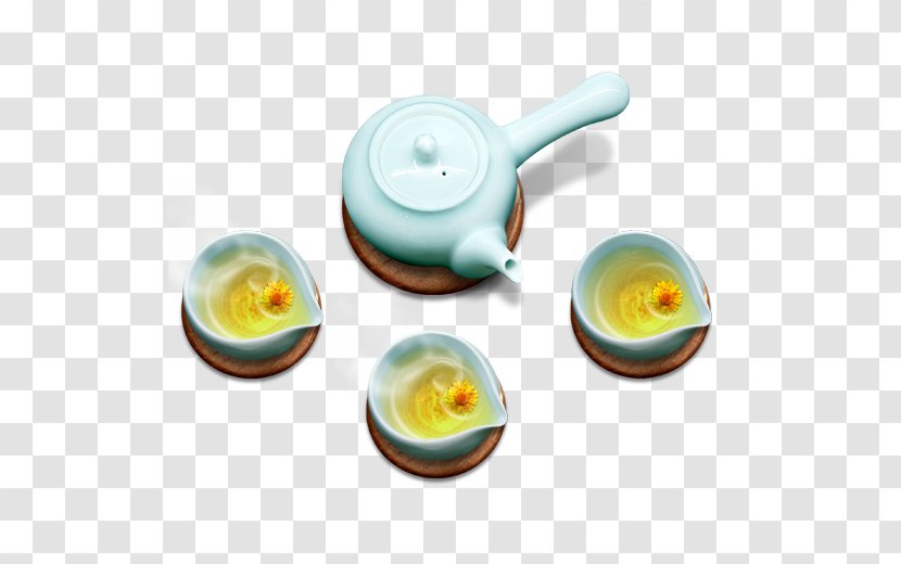 Chinese Tea Ceremony Chawan Teacup - Dishware - Fragrant Cup Transparent PNG