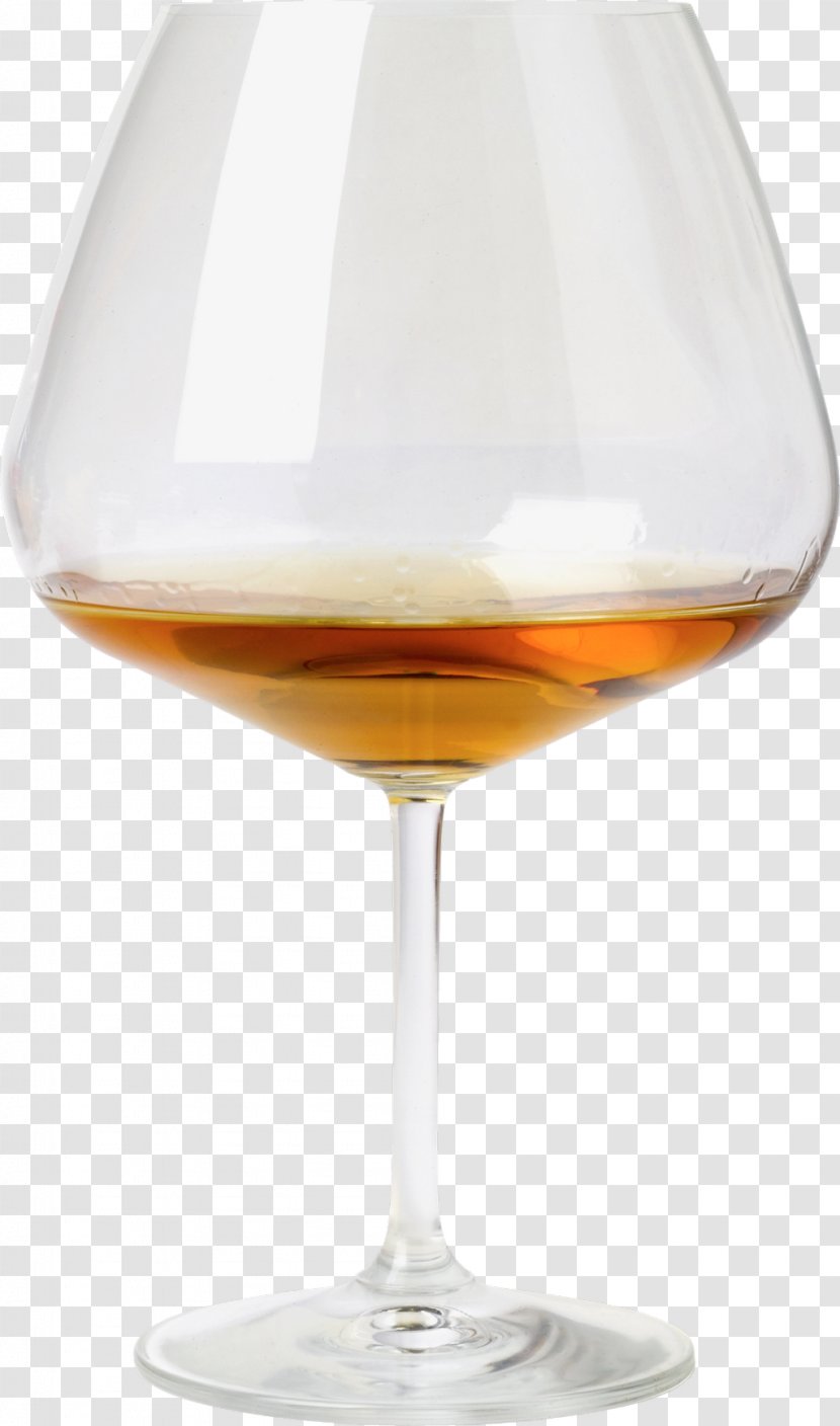 Wine Glass Cocktail Champagne Cognac Brandy - Drinkware Transparent PNG