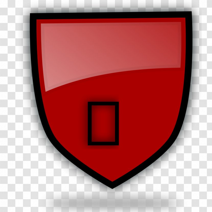 Shield Firewall Fortinet - Red - Polo Transparent PNG