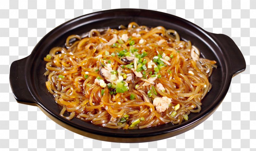 Lo Mein Yakisoba Chow Fried Noodles Sweet Potato - Pad Thai - Delicious Casserole Flour Transparent PNG