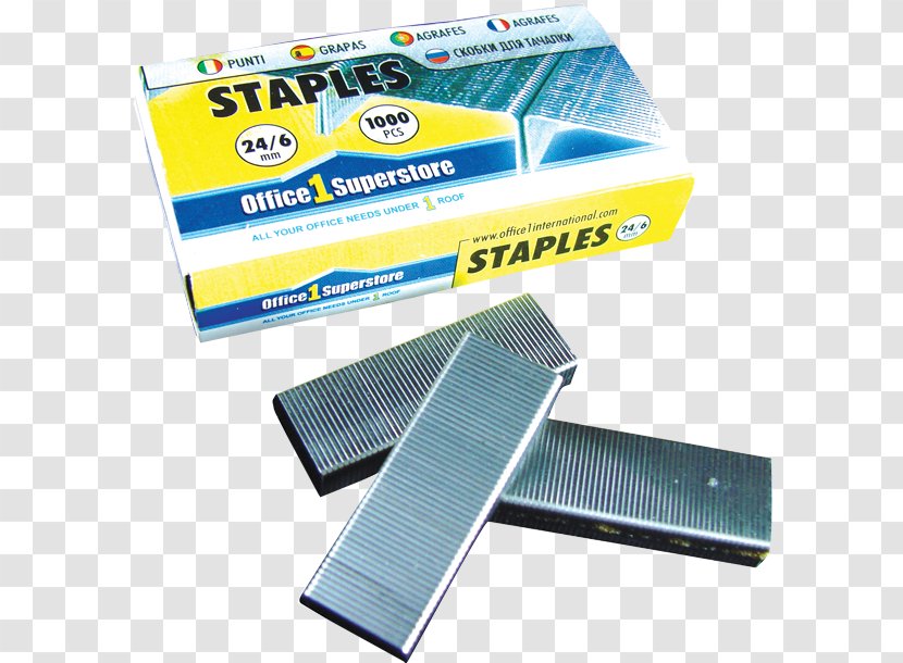 Stapler Paper Brass Fasteners - Steel - Staples Back To School Backpacks Transparent PNG