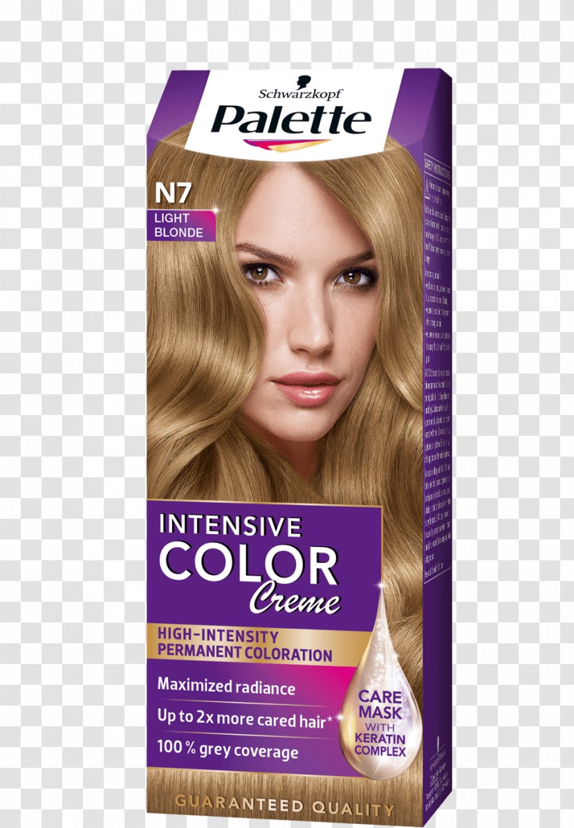 Hair Coloring Blond Human Color - Purple - Palette Transparent PNG