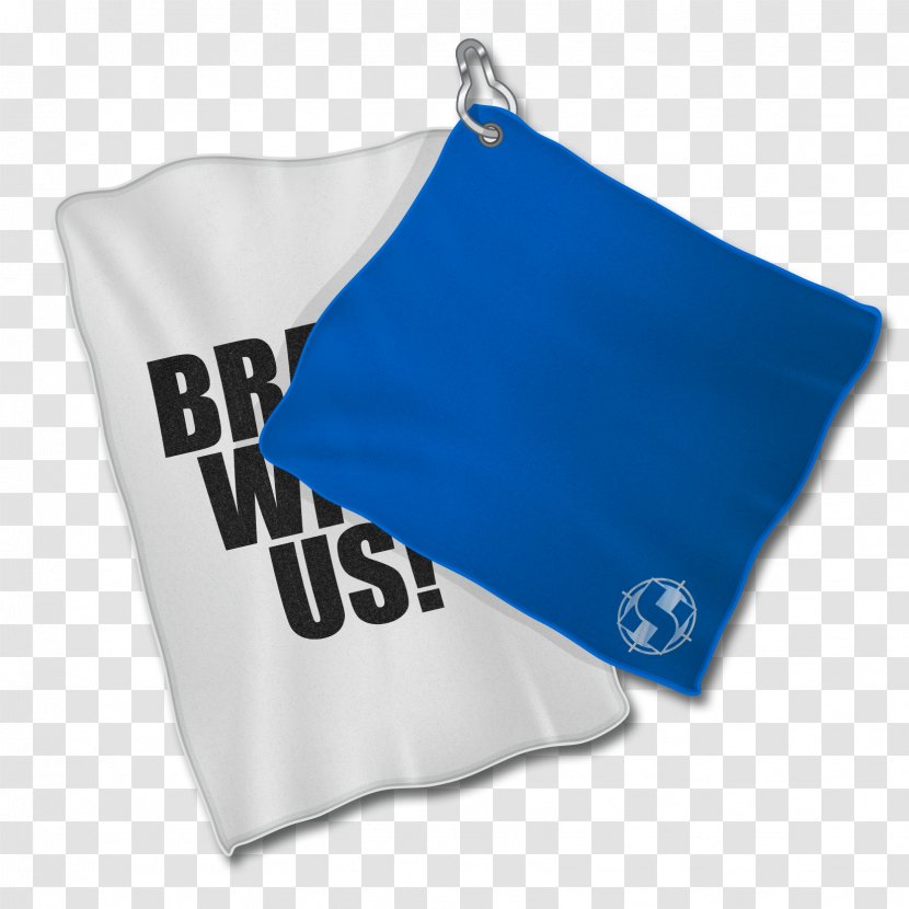 Textile Cobalt Blue Towel - Promotional Materials Transparent PNG