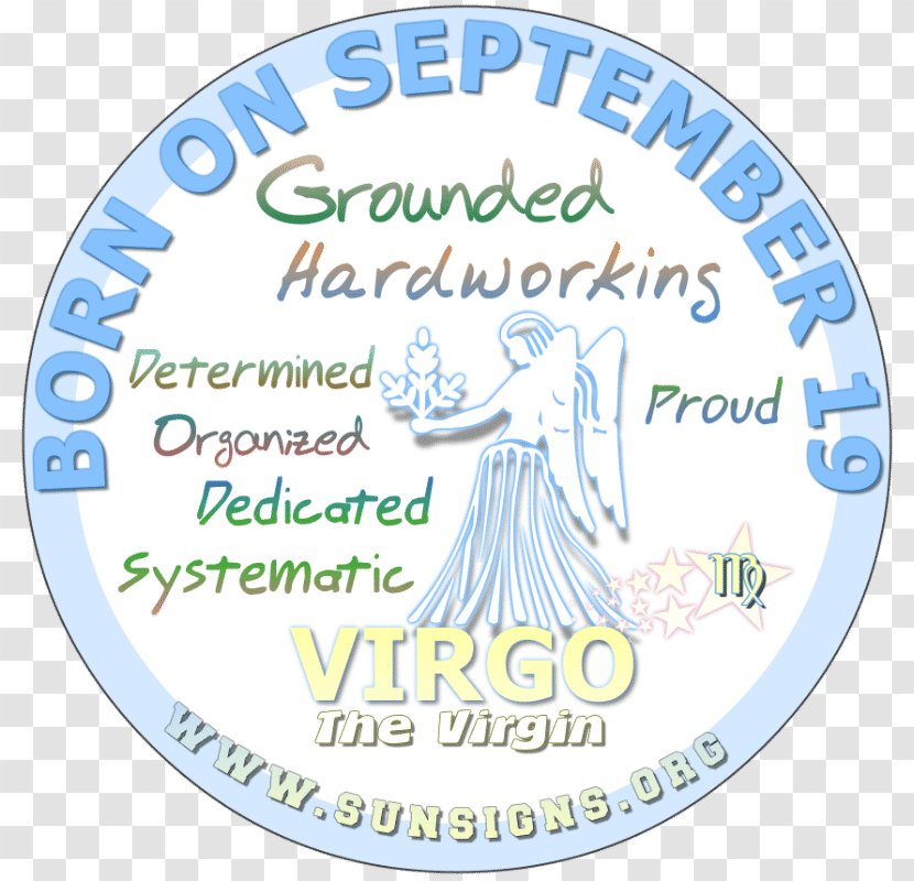 Astrological Sign Horoscope Virgo Zodiac Sun Astrology - Blue Transparent PNG