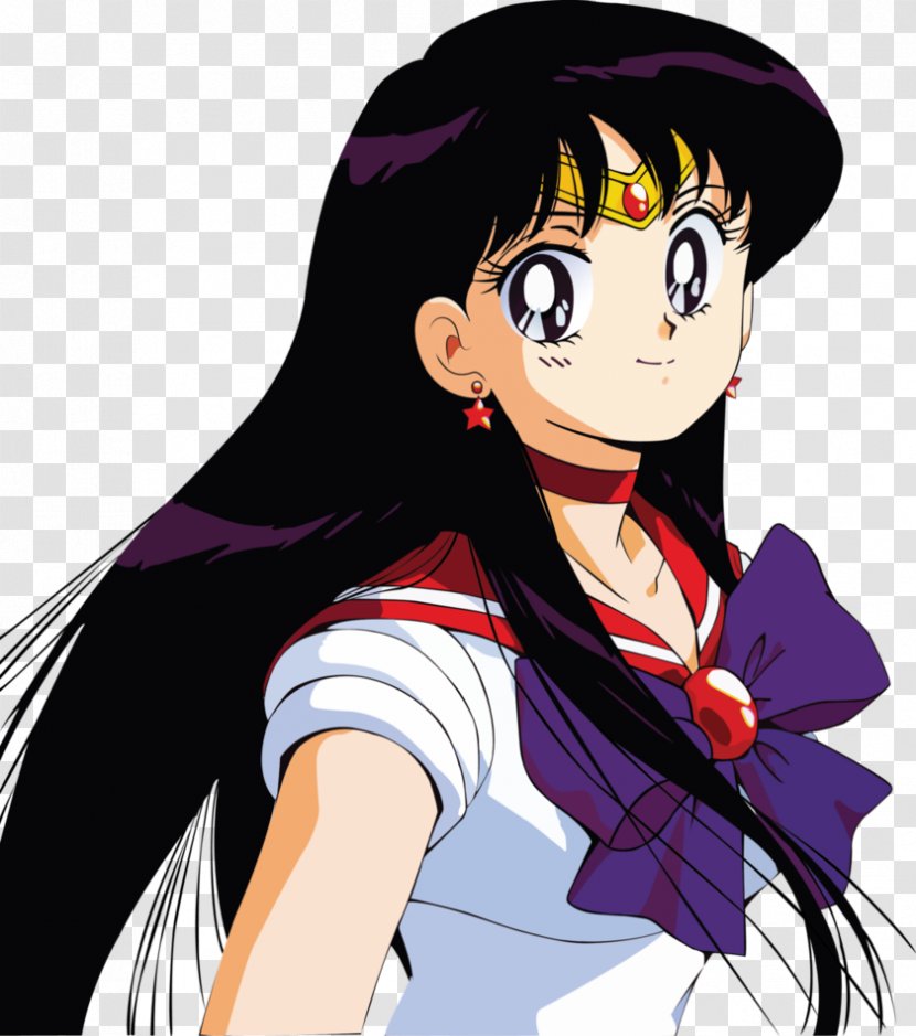 Sailor Mars Venus Mercury Moon Senshi - Silhouette Transparent PNG