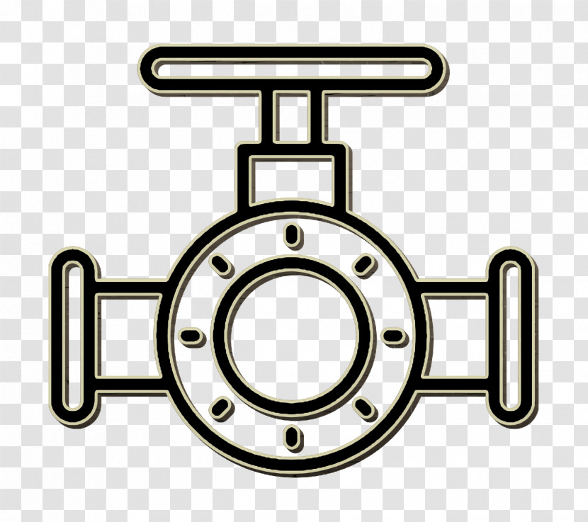 Industrial Icon Valve Icon Pipe Icon Transparent PNG