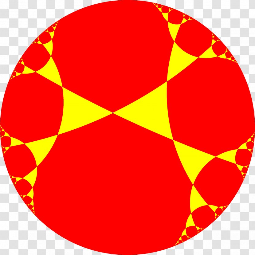 Quasiregular Polyhedron Tessellation Uniform Face - Yellow Transparent PNG
