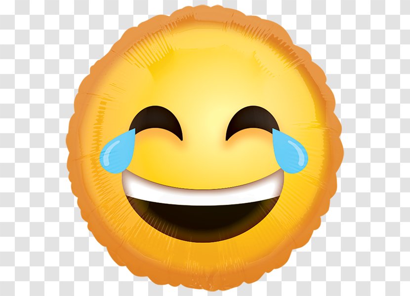 Emoticon Smiley Balloon Face With Tears Of Joy Emoji Transparent PNG