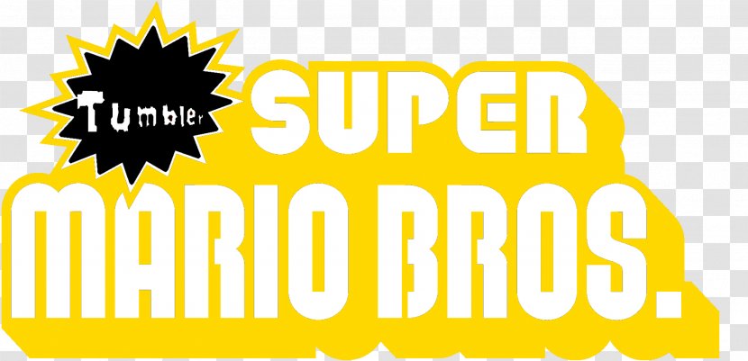 New Super Mario Bros Text Font Book LINE - Wii - Brand Transparent PNG