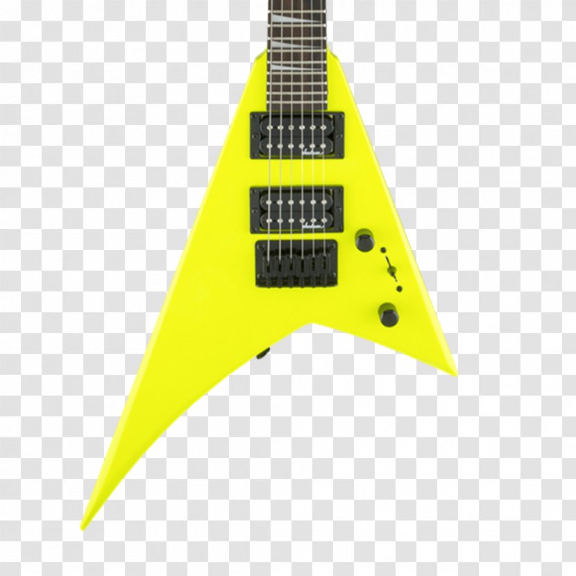 Jackson Guitars Electric Guitar Ibanez JS Series Dinky Rhoads - Musical Instrument - Yellow Strap Transparent PNG
