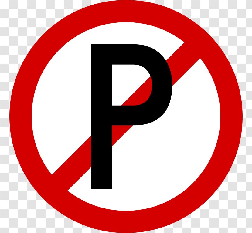 Traffic Sign Clip Art - Parking - Printable No Signs Transparent PNG