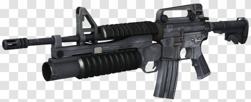 Grenade Launcher Weapon Firearm M4 Carbine - Flower Transparent PNG