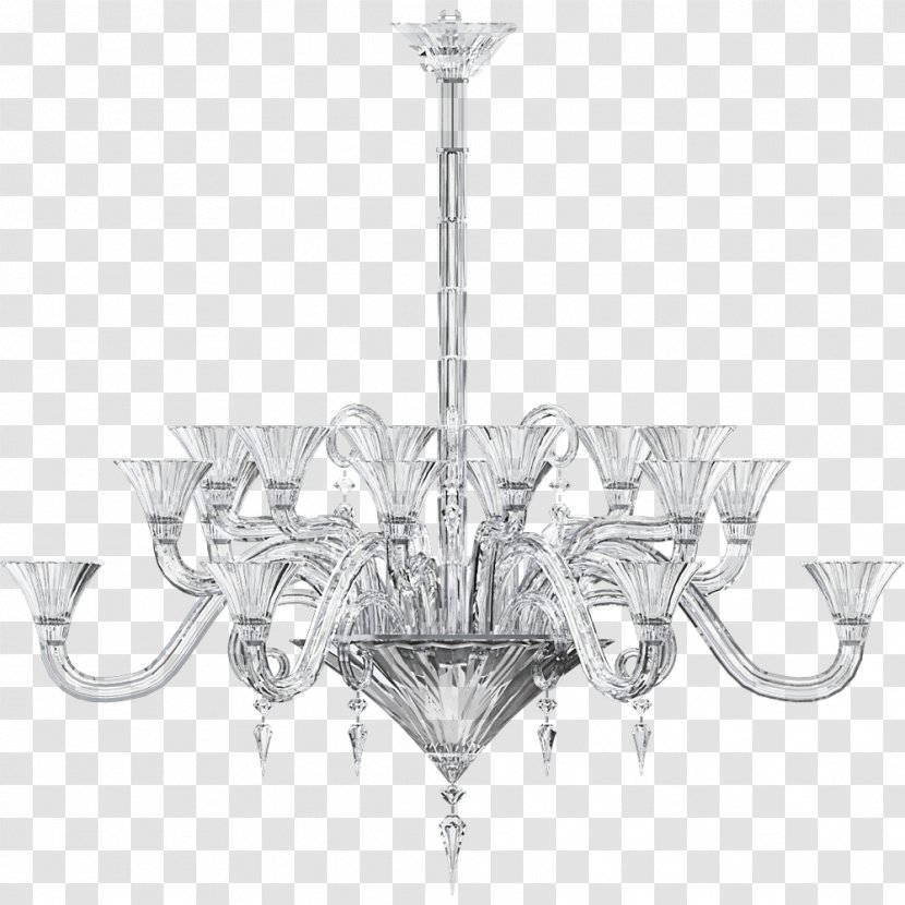 Chandelier Baccarat Candelabra Light Stemware - Ceiling Fixture - Louis Xv Of France Transparent PNG