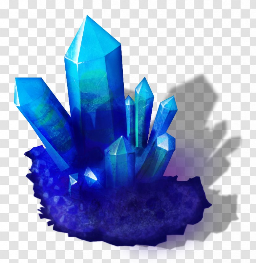 Crystallography Two-dimensional Space Three-dimensional Blue - Gemstone - CRISTALS Transparent PNG