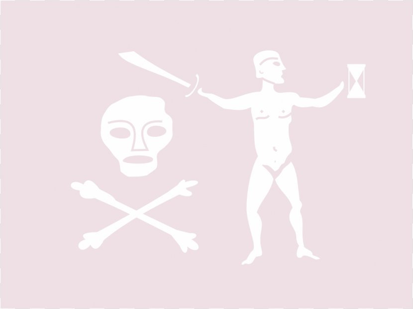Arm Joint Finger Jolly Roger Flag - Watercolor - Panama Coloring Page Transparent PNG