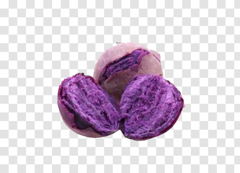 Vitelotte Sweet Potato Dioscorea Alata Vegetable Vietnamese Cuisine - Amid The Purple Transparent PNG