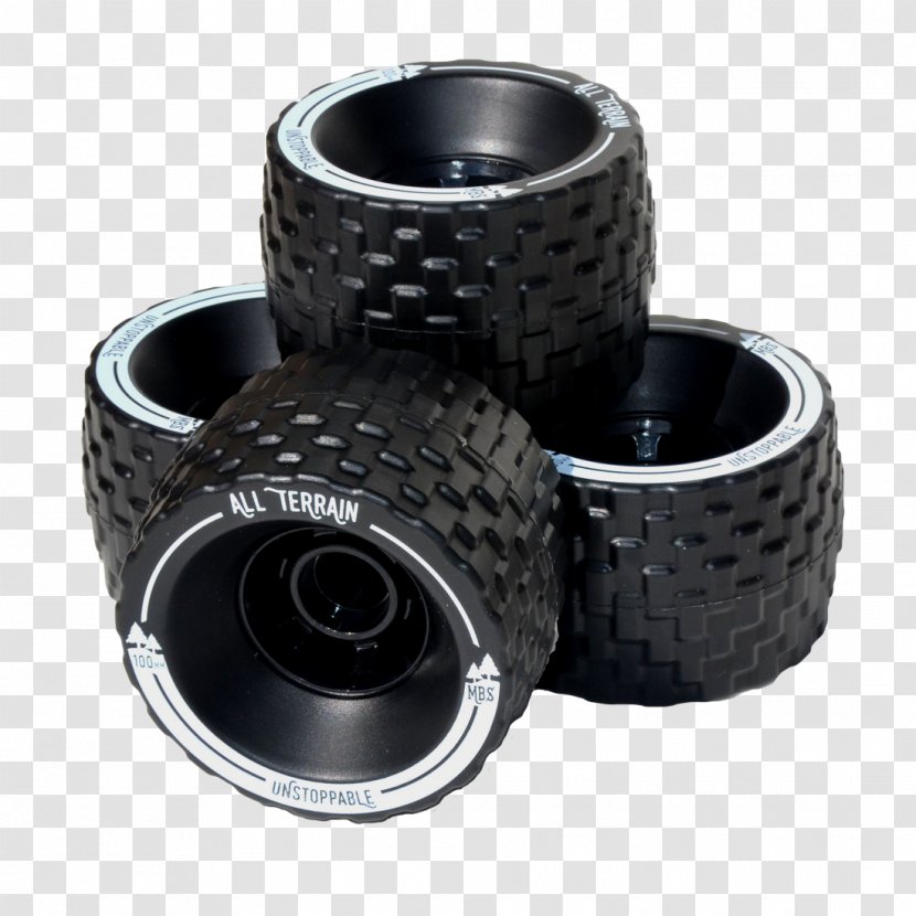 Longboarding Mountainboarding Skateboard Wheel - Mbs Mountainboards - Full Set Transparent PNG