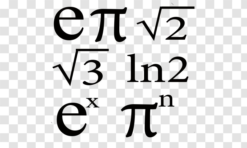 Irrational Number Mathematics Irrationality Transparent PNG