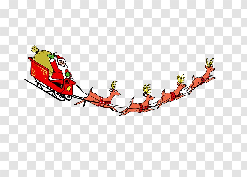 Santa Clauss Reindeer Christmas Carol Child - Gift - Deer Transparent PNG