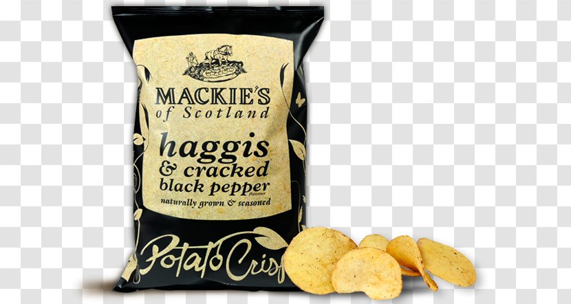 Potato Chip Haggis Scottish Cuisine Scotch Whisky Mackie's - Crisp Taste Transparent PNG