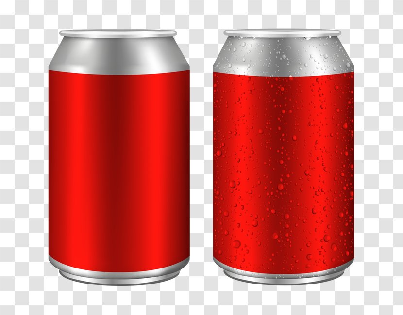 Soft Drink Coca-Cola Juice Aluminum Can - Tin - Beverage Bottles Transparent PNG