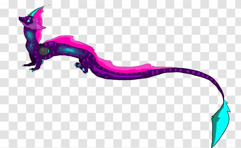 Purple Violet Dragon Legendary Creature Tail - Pink M - Aestheticism Dusk Transparent PNG