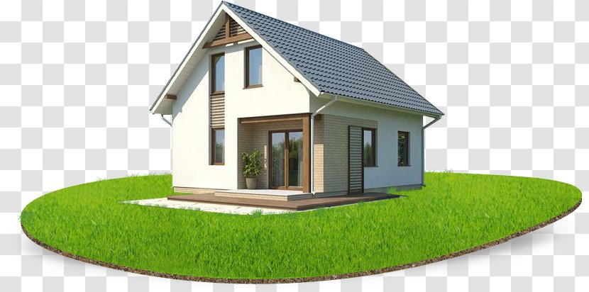 House Architectural Engineering Window Business Photovoltaic Power Station - Grass Transparent PNG