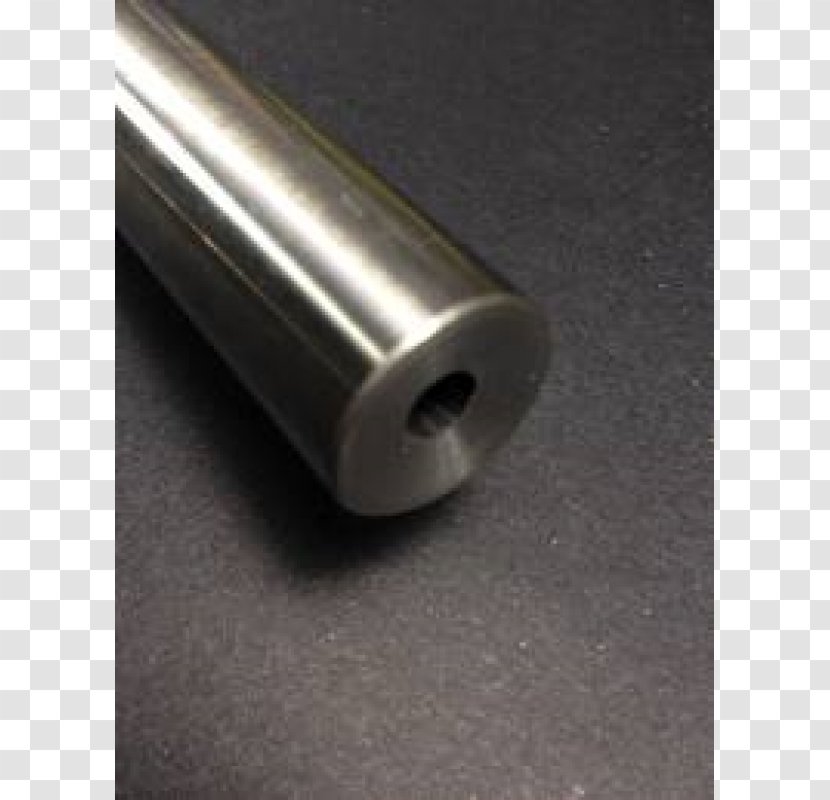 Steel Cylinder Pipe Material Angle - Hardware Transparent PNG