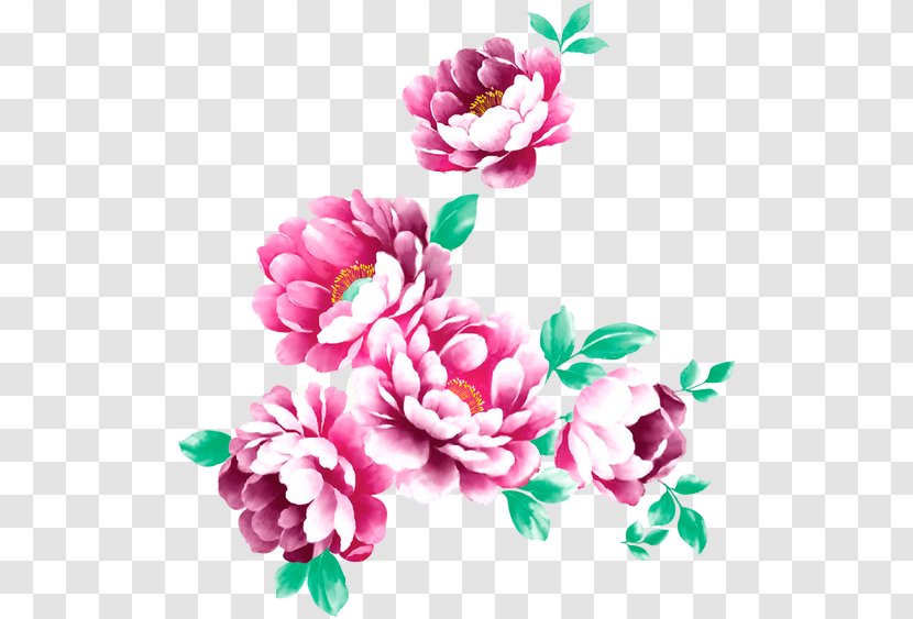 Floral Design Watercolor Painting Flower Image - Cut Flowers Transparent PNG