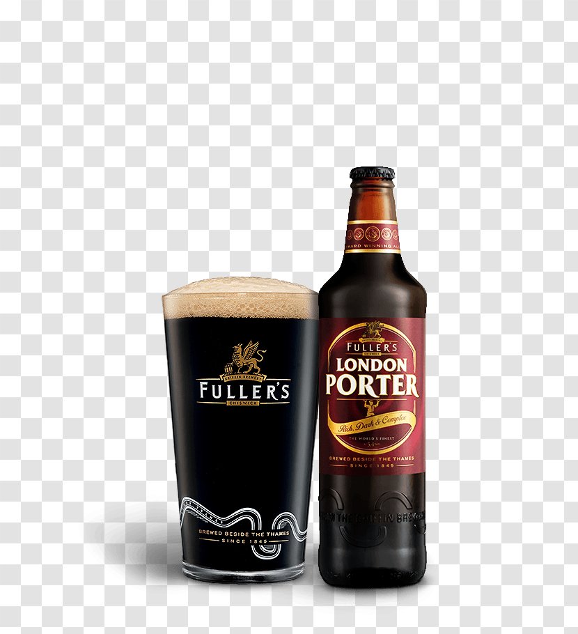 Porter Fuller's Brewery Beer Ale Stout - India Pale Transparent PNG