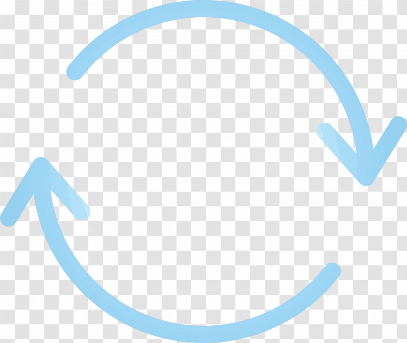 Aqua Turquoise Circle Line Font Transparent PNG