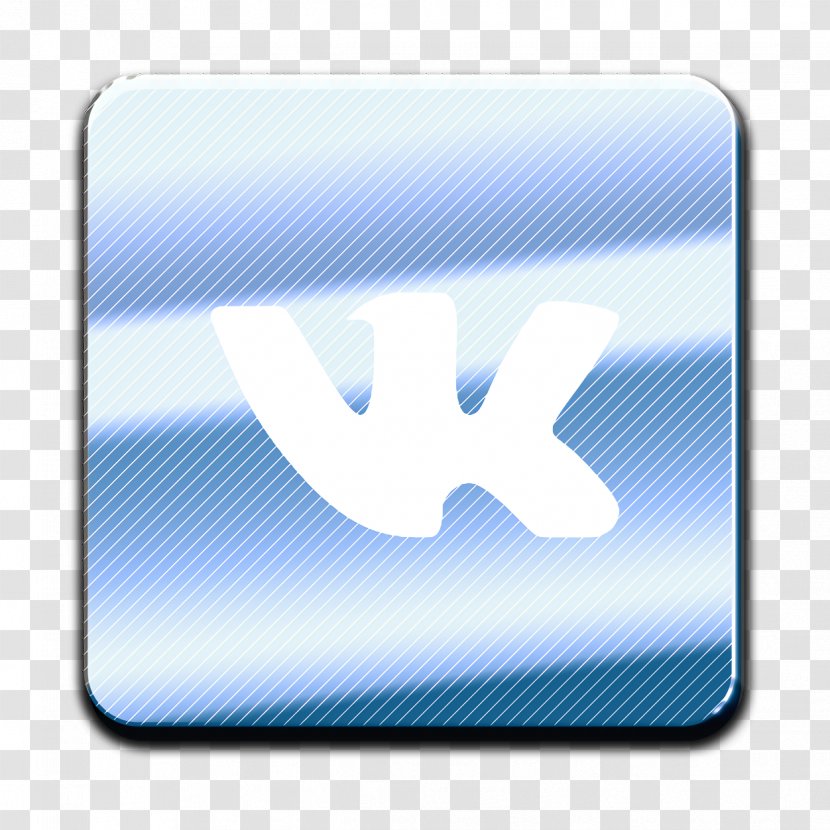 Vk Icon Vkontakte - Electric Blue - Symbol Sky Transparent PNG
