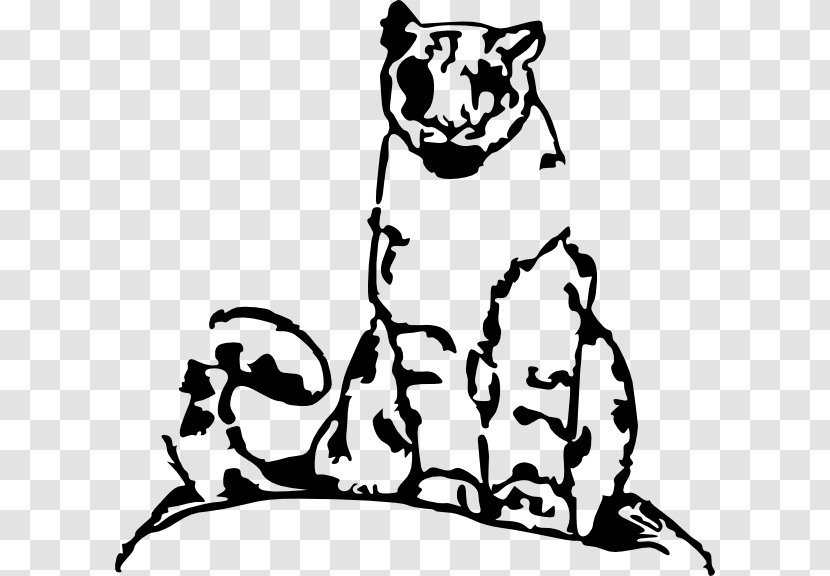 Whiskers Leopard Dog Cat Clip Art - Tree Transparent PNG