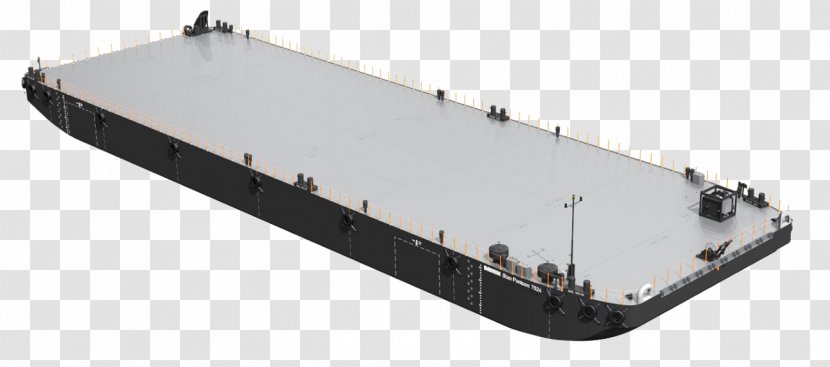 Roll-on/roll-off Pontoon Float Cargo Ship - Watercraft - Floats Transparent PNG