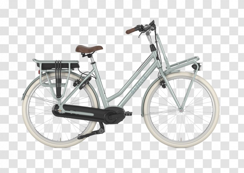 Electric Bicycle Gazelle CityZen T10 HMB Motor - Spoke Transparent PNG