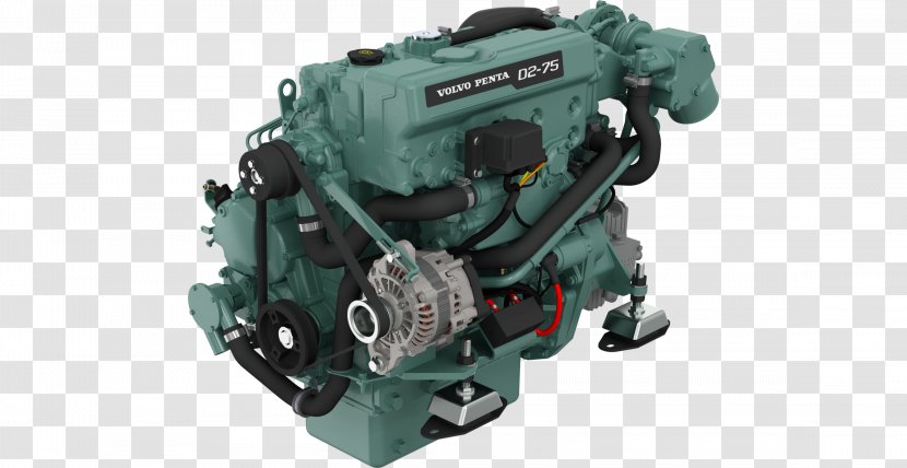 AB Volvo Penta Diesel Engine Inboard Motor - Inlinefour Transparent PNG