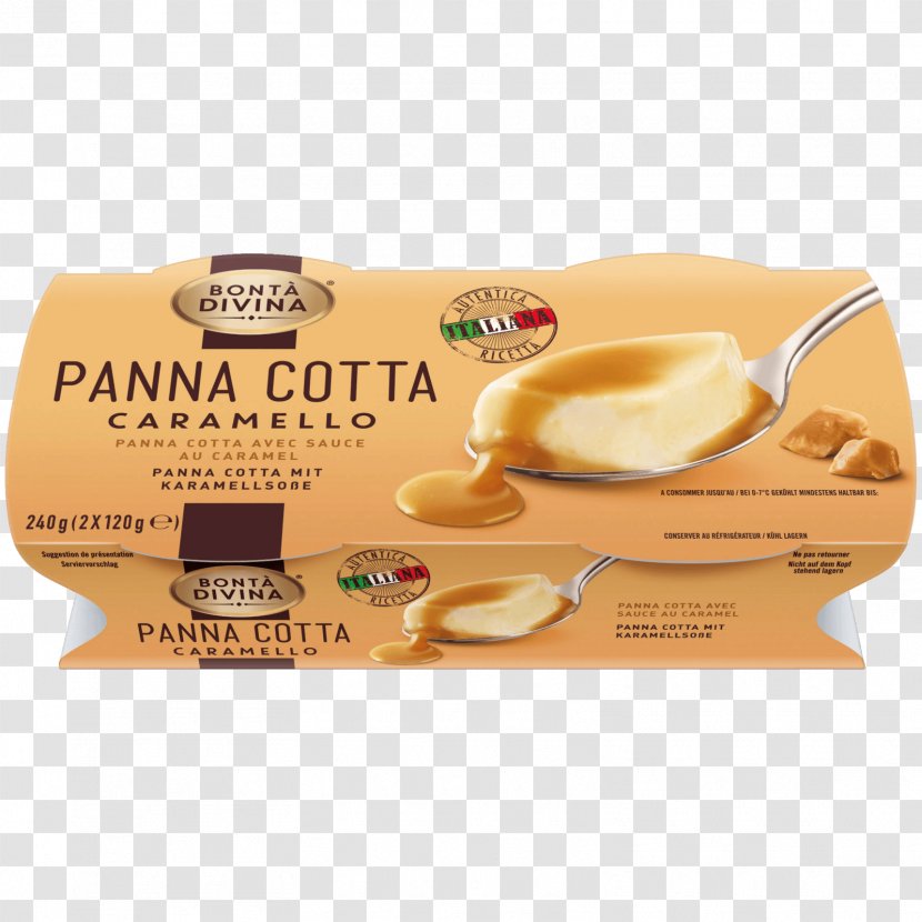 Panna Cotta Dessert Caramel Chocolate Pudding - Danoninho Transparent PNG