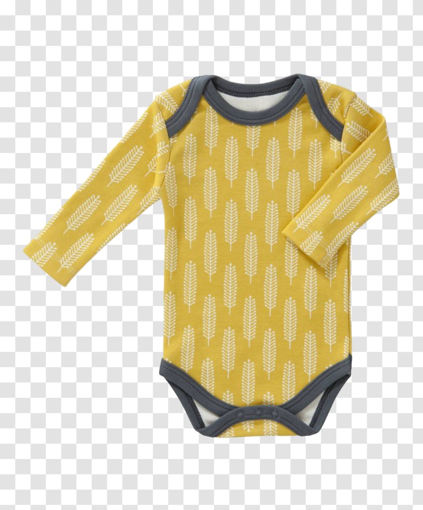 Romper Suit T-shirt Infant Children's Clothing - Bodysuit - Retro Sunbeams With Yellow Stripes Transparent PNG