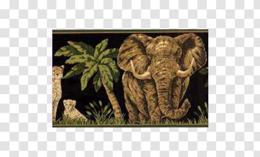 Indian Elephant African Animal Jungle Wallpaper - Elephantidae Transparent PNG