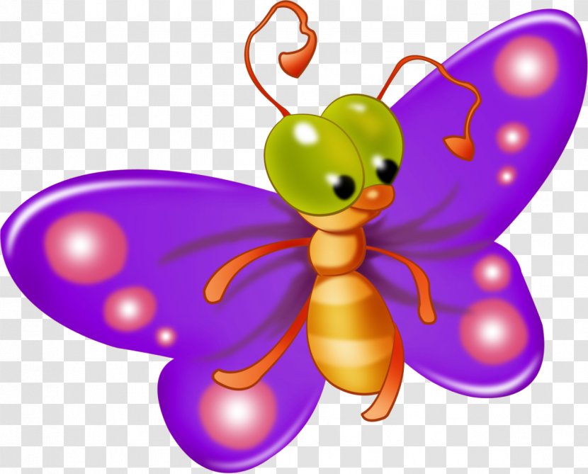 Butterfly Clip Art - Violet - Bugs Transparent PNG