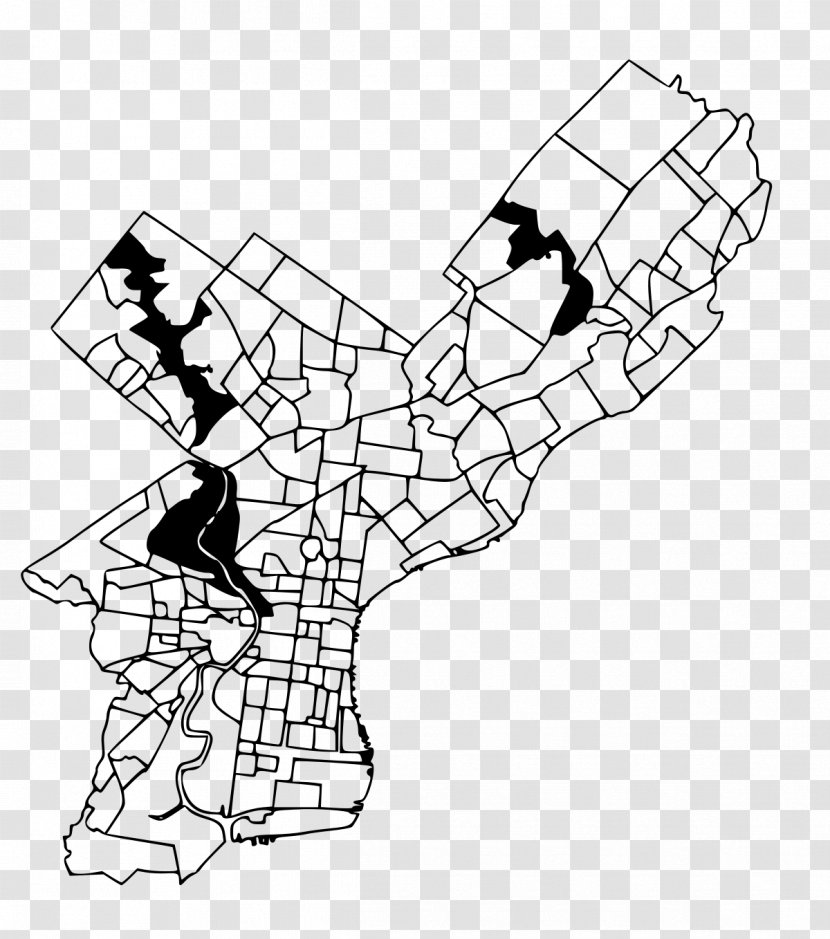 Girard Estate West Philadelphia Allegheny Map Neighbourhood - Drawing Transparent PNG