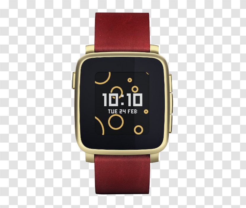 Pebble Time Steel Smartwatch - Huawei Watch Transparent PNG