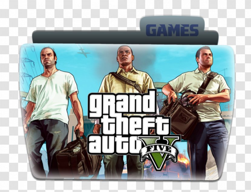 Grand Theft Auto V Auto: San Andreas Online Video Game Desktop Wallpaper - Widescreen - Folder Icon Transparent PNG