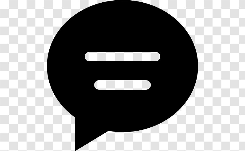 Online Chat Symbol Download Speech Balloon - Oval Transparent PNG