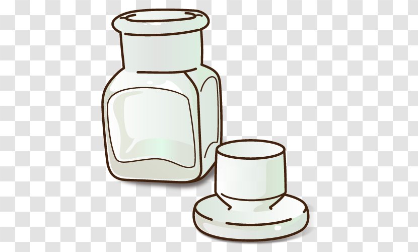 Bottle Poster Blue - Cup - Medicine Transparent PNG