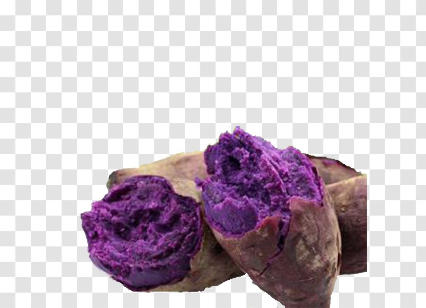 Sweet Potato Vitelotte Dioscorea Alata Purple - Frozen Dessert - Grilled Transparent PNG