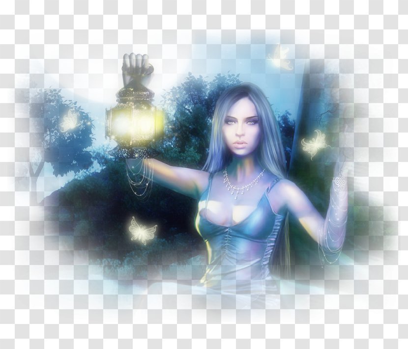 Fantasy Painting Character - Heart Transparent PNG