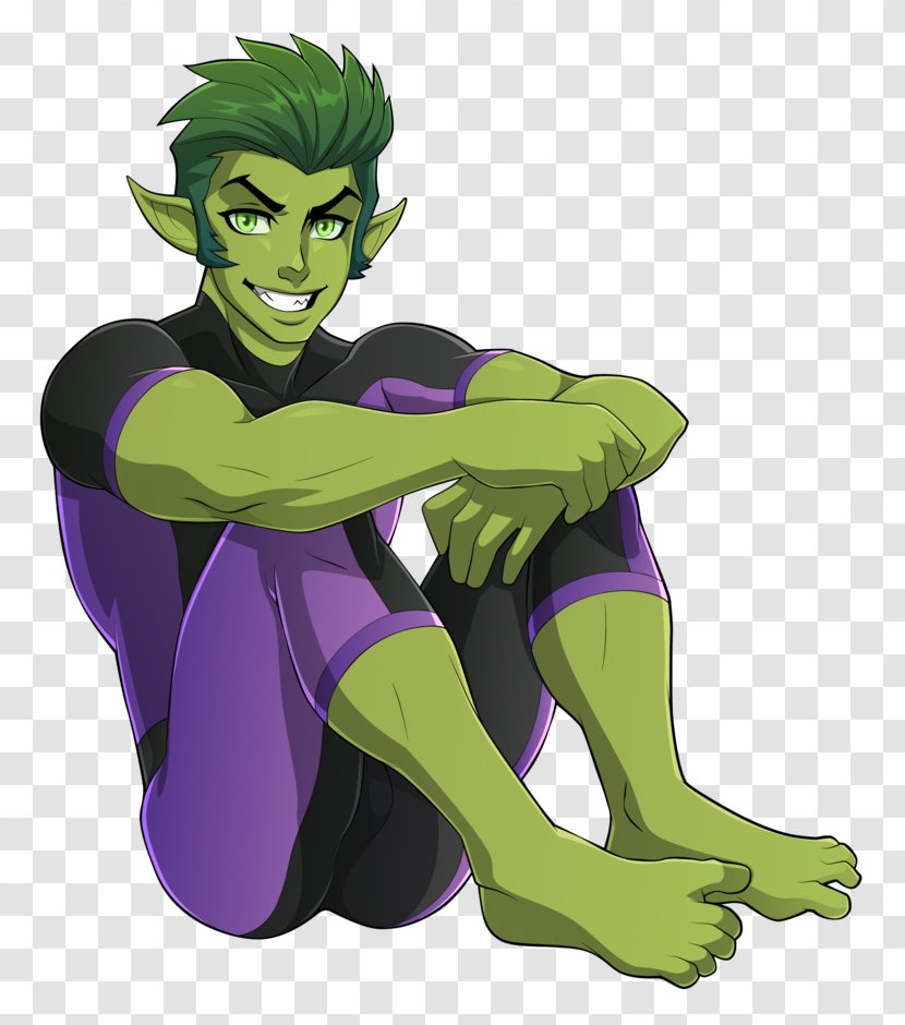 Beast Boy Raven Robin Nightcrawler Starfire Transparent PNG