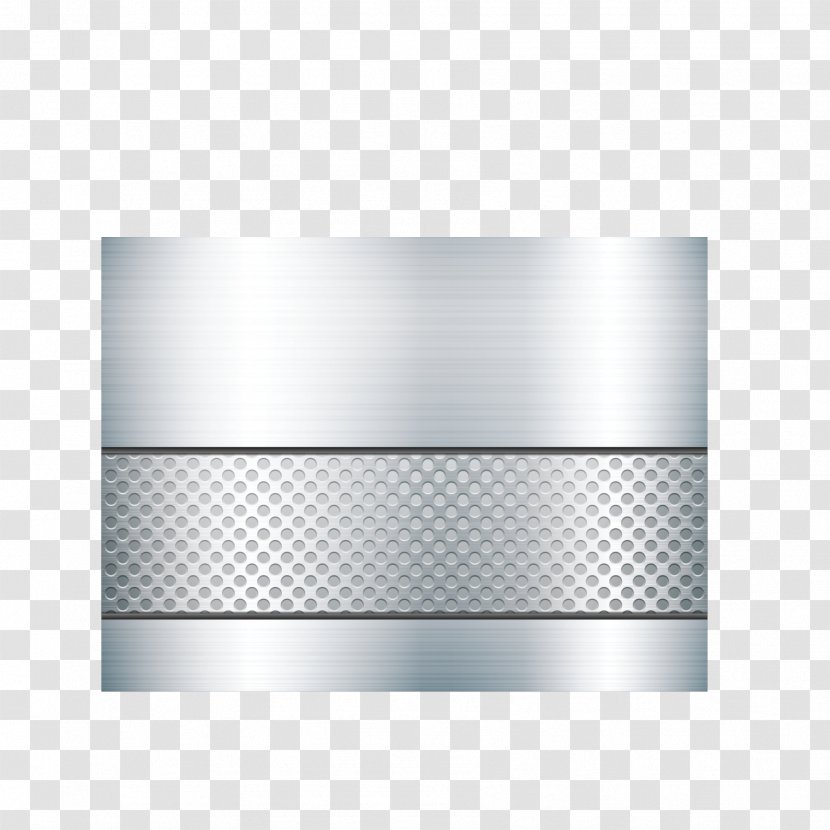 Metal Silver Grey - Designer - Gray Patch Transparent PNG